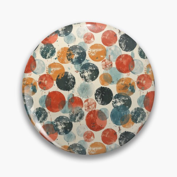 Item preview, Blotched rounds designed and sold by MidArtForge.