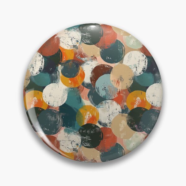 Item preview, Blotched rounds designed and sold by MidArtForge.