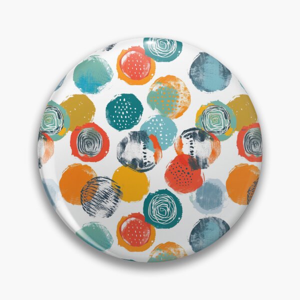 Item preview, Blotched rounds designed and sold by MidArtForge.