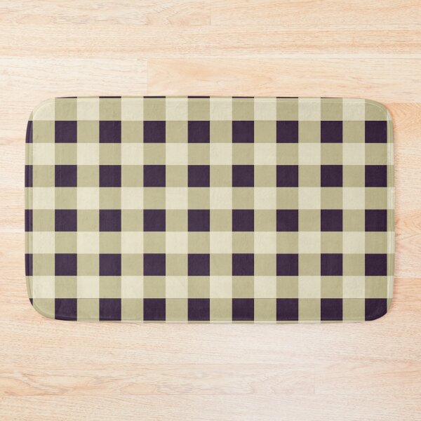 Item preview, eggplant gingham pattern designed and sold by 2CreativeNomads.