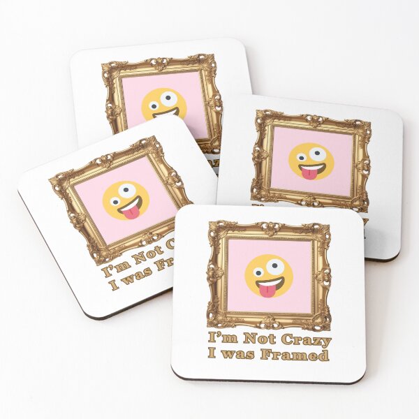 Item preview, I'm Not cCazy, I Was Framed designed and sold by CanterburyLane.