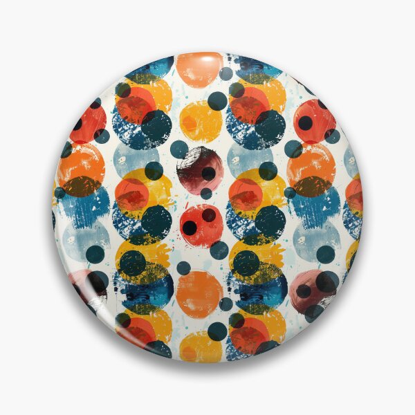 Item preview, Blotched rounds designed and sold by MidArtForge.