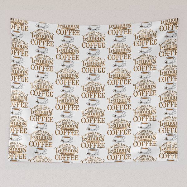 Item preview, When Life Gives You Lemons Trade Them For Coffee! Coffee Lover Gift. designed and sold by SSustainable.