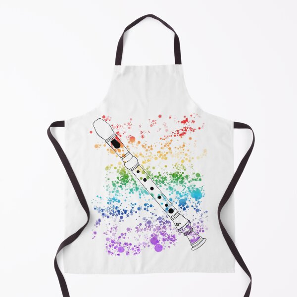 Item preview, Recorder Rainbow Colours School Music Teacher Woodwind Musician designed and sold by doodlerob.