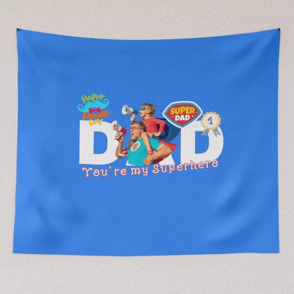 Item preview, Happy Father's Day: You're My Superhero designed and sold by Areumi1.