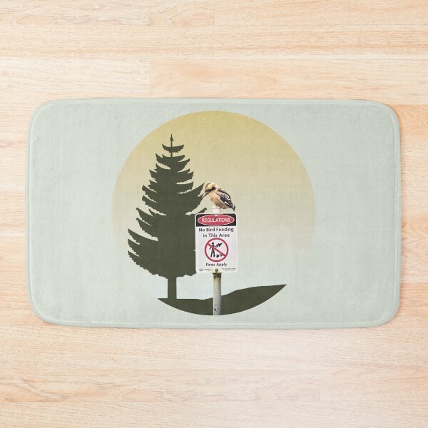 Item preview, No Bird Feeding - Kooka on sign designed and sold by Yankee Doodle Gandy.