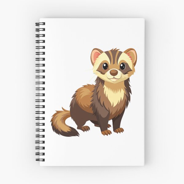 Item preview, Fluffy Ferret's Bright-Eyed Depiction designed and sold by omerfdln34.