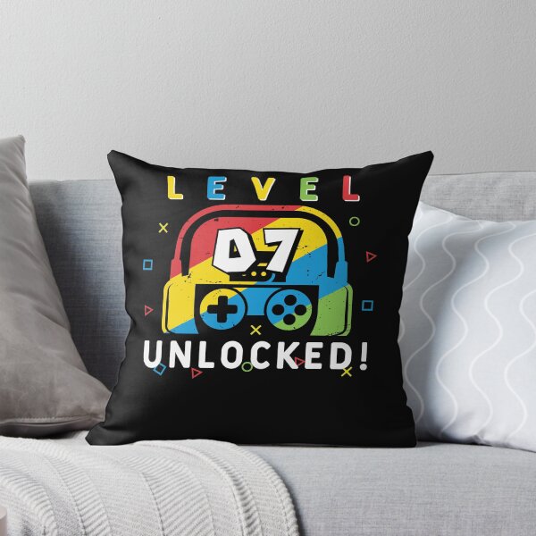 Item preview, level 7 unlocked Gamer 7th birthday Video games kids Boys designed and sold by MTRBSK11.