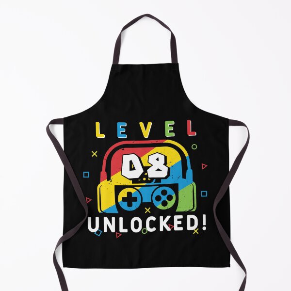 Item preview, level 8 unlocked Gamer 8th birthday Video games kids Boys designed and sold by MTRBSK11.