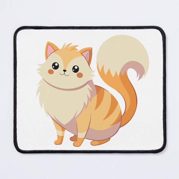 Item preview, Plump Kitten's Tail-Tale Illustration designed and sold by omerfdln34.
