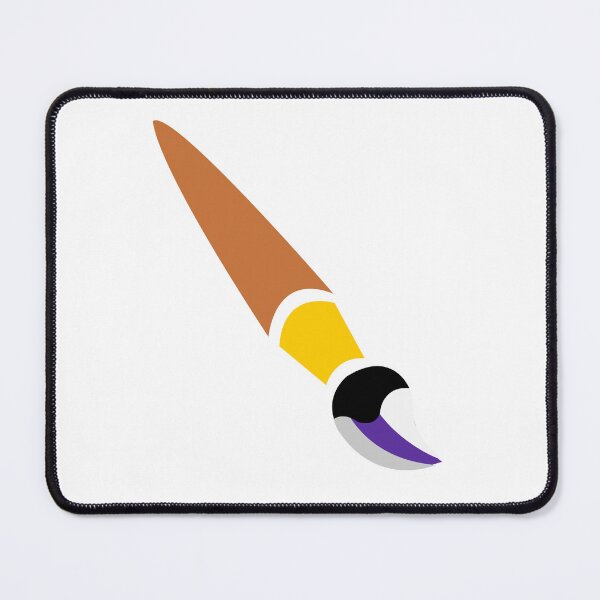 Item preview, Demisexual Pride Flag Paintbrush designed and sold by HarveyHandcraftsandDesigns.