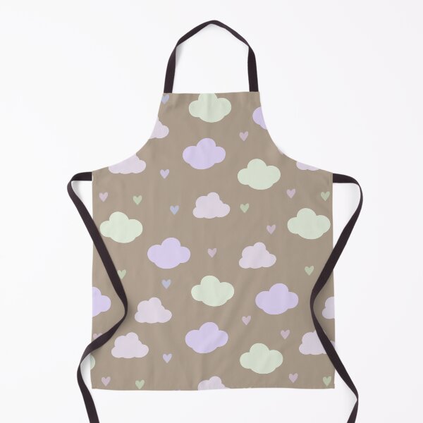 Item preview, Blue clouds with hearts designed and sold by pinkyfish1010.