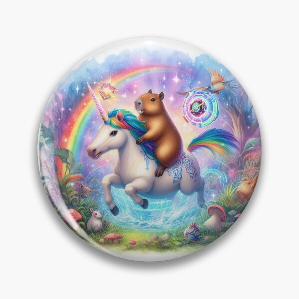 Item preview, Capybara and the Magic Beyblade5 designed and sold by Capybara Art Lover.