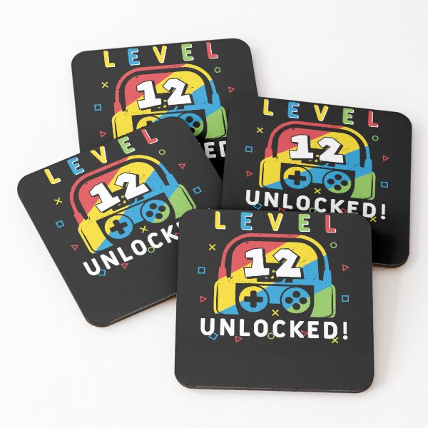 Item preview, level 12 unlocked Gamer 12th birthday Video games kids Boys designed and sold by MTRBSK11.