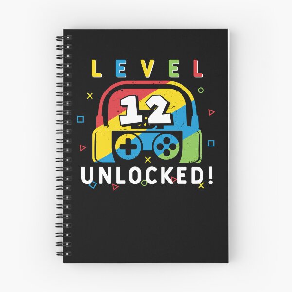 Item preview, level 12 unlocked Gamer 12th birthday Video games kids Boys designed and sold by MTRBSK11.