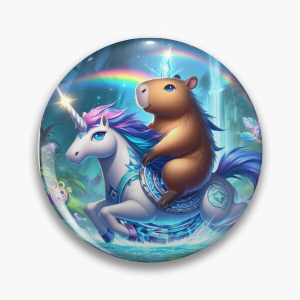 Item preview, Capybara and the Magic Beyblade6 designed and sold by Capybara Art Lover.