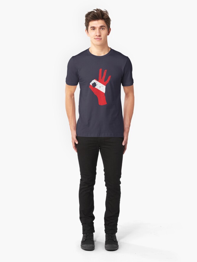 ok sign t shirt