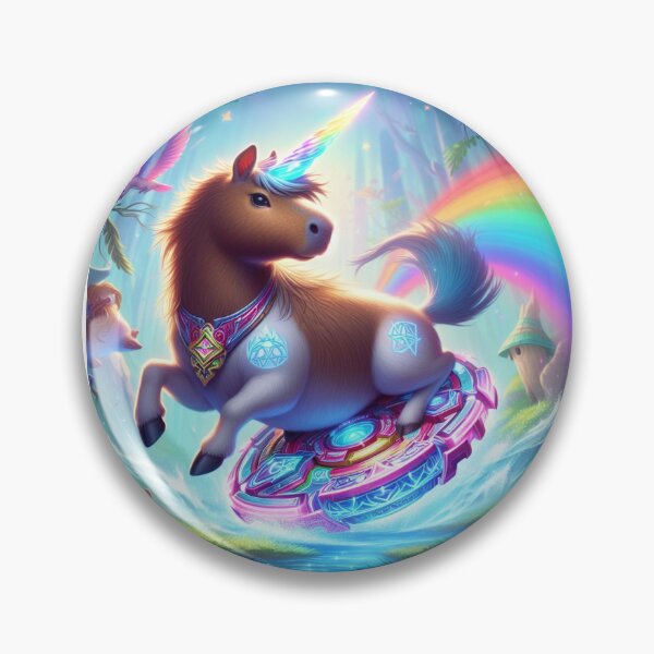 Item preview, Capybara and the Magic Beyblade10 designed and sold by Capybara Art Lover.