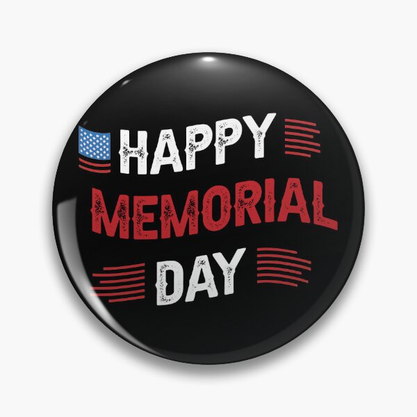 Item preview, Happy Memorial Day USA Flag T-shirt designed and sold by David1Ivan.