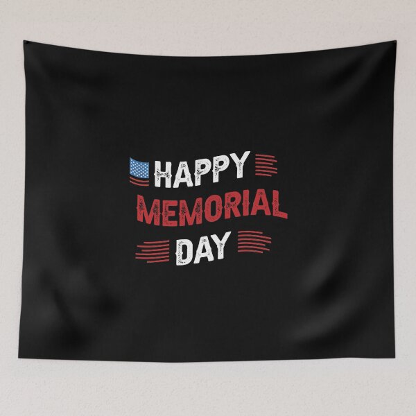 Item preview, Happy Memorial Day USA Flag T-shirt designed and sold by David1Ivan.