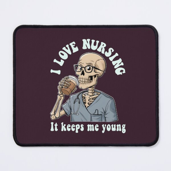 Item preview, I love nursing, funny t-shirt for nurses designed and sold by TaraGbear.