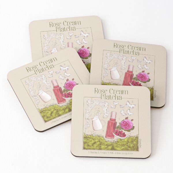 Item preview, Rose Cream Matcha designed and sold by cuppafae.