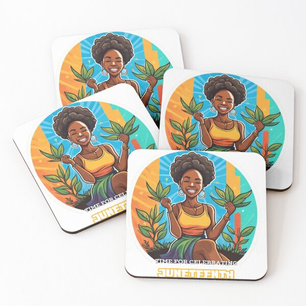 Item preview, Time for celebrating the Juneteenth! designed and sold by CustomTeeCraft.