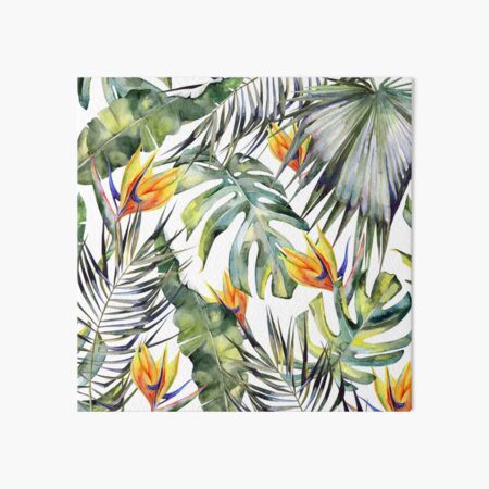 TROPICAL GARDEN Art Board Print