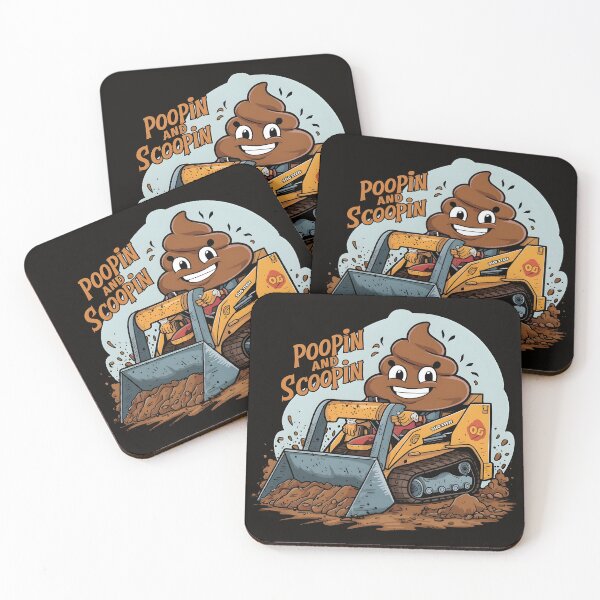 Item preview, Friendly Poop Construction Worker designed and sold by corynewton34.
