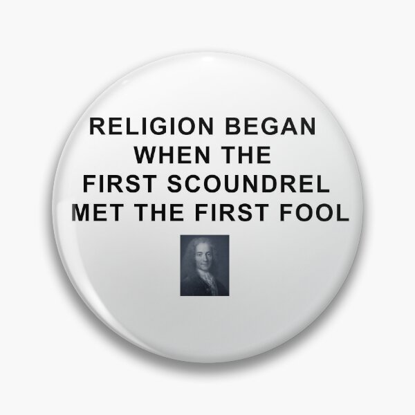 Item preview, Voltaire Quote 1 (black text) designed and sold by ckablue.
