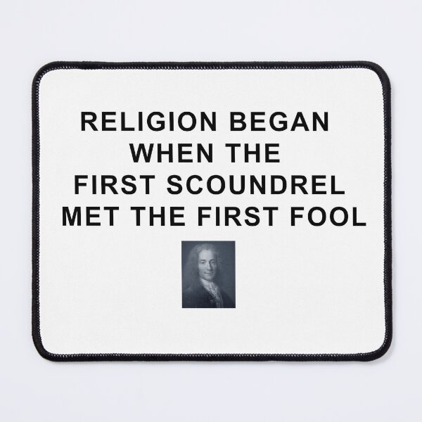 Item preview, Voltaire Quote 1 (black text) designed and sold by ckablue.