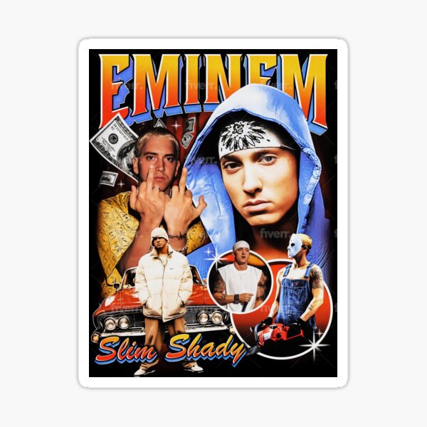 Aperçu de l'œuvre Eminem créée et vendue par RUKKAI.