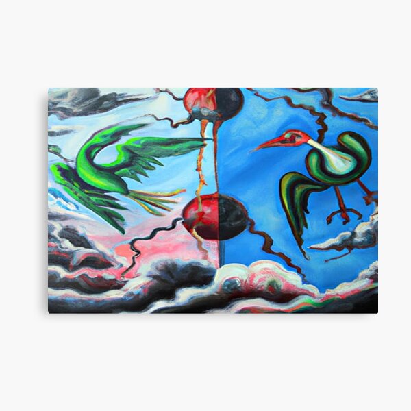 Item preview, Surreal Red & Green Ravens #1 designed and sold by SovereignGod.