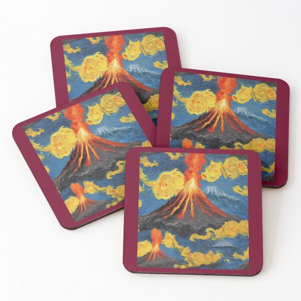 Item preview, "Erupting Volcano" designed and sold by Artisticanvas.