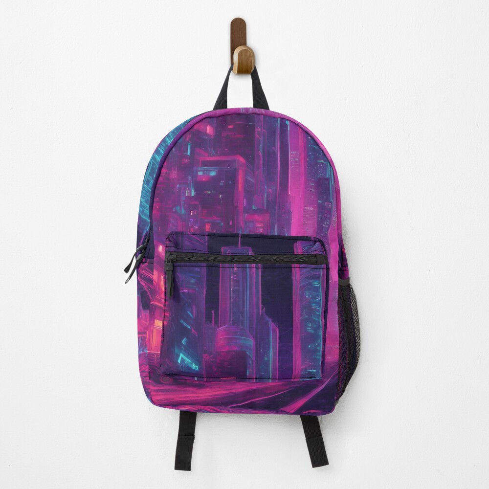 Vista previa del artículo con la obra «Mochila», diseñado y vendido por The-Library.