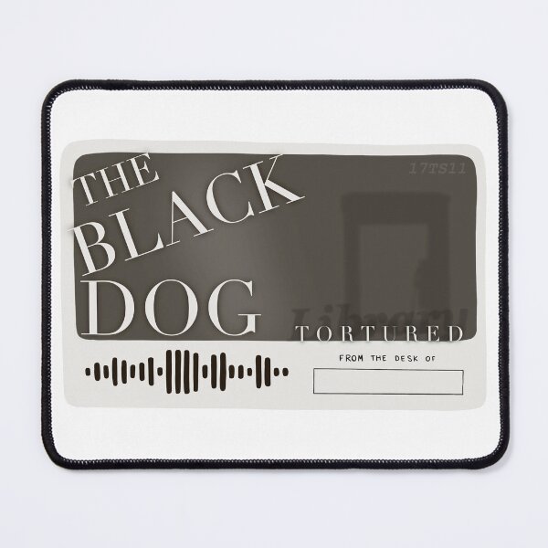 Item preview, Black Dog Library Card designed and sold by notastranger.