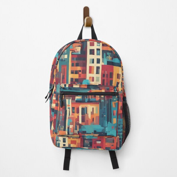 Artikelvorschau, Urban Jungle: Surreal Cityscape Art Print entworfen und verkauft von The-Library.