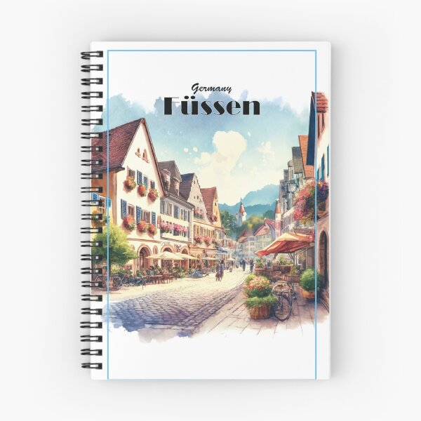 Artikelvorschau, Füssen, Deutschland entworfen und verkauft von Era-of-Traveler.