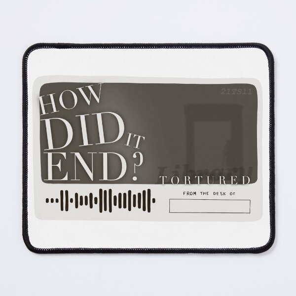 Item preview,  How Did It End? Library Card designed and sold by notastranger.