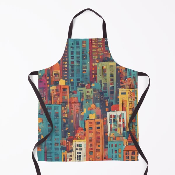 Artikelvorschau, Urban Jungle: Surreal Cityscape Art Print entworfen und verkauft von The-Library.