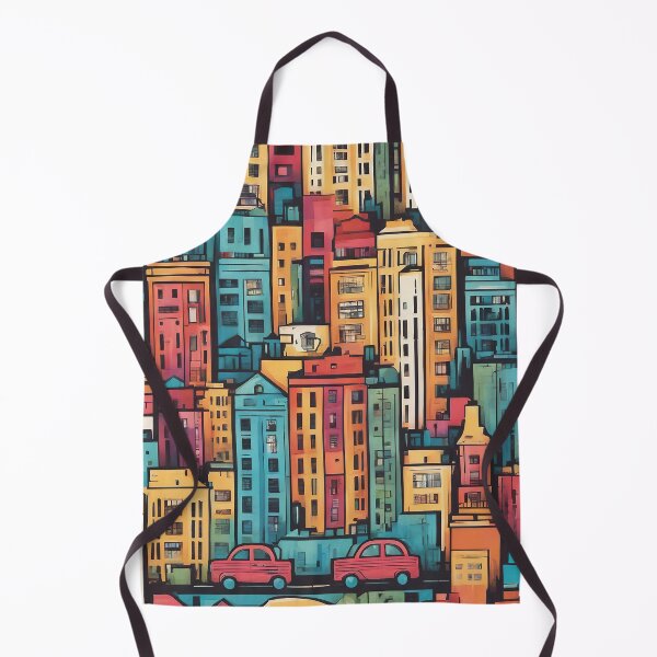 Artikelvorschau, Urban Jungle: Surreal Cityscape Art Print entworfen und verkauft von The-Library.