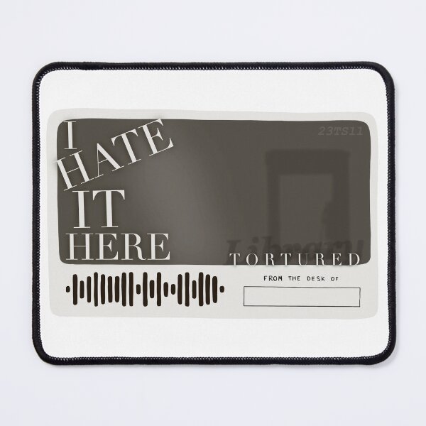 Item preview, I Hate It Here Library Card designed and sold by notastranger.