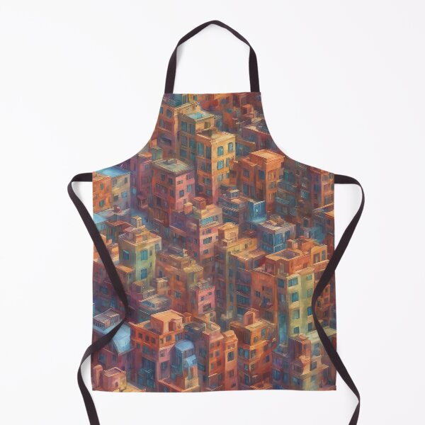 Artikelvorschau, Urban Jungle: Surreal Cityscape Art Print entworfen und verkauft von The-Library.