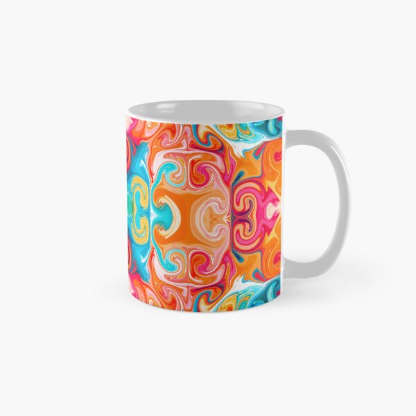 Item preview, Vibrant Symmetrical seamless pattern designed and sold by Fantacaroo Designs.