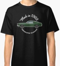 50th Birthday: Ford Mustang McQueens Bullitt 1968 - 2018 Classic T-Shirt