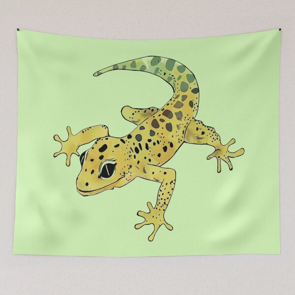 Item preview, Colorful Leopard Gecko designed and sold by HausKatz.