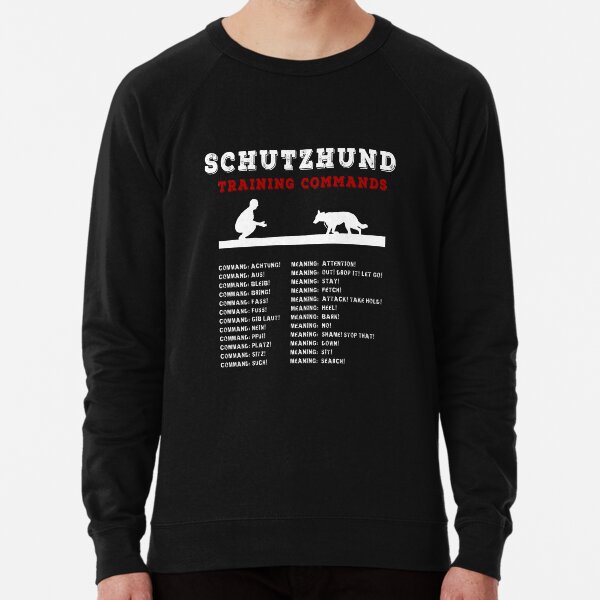 dog training sweatshirt