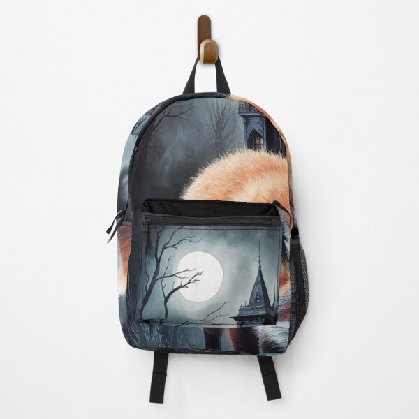 Item preview, Fox Portrait. night fox, moon fox, fantasy fox, whimsical fox designed and sold by FoxVibes.