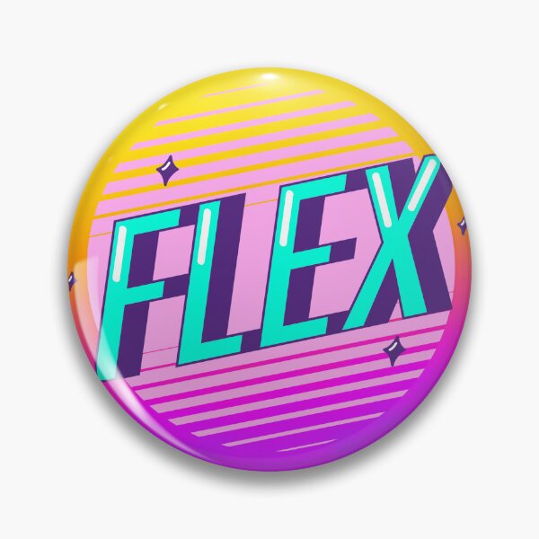 Item preview, Flex Neon Workout Gym Motivation Graphic designed and sold by socialarmour.