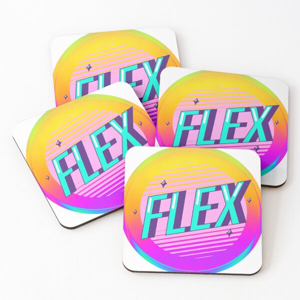 Item preview, Flex Neon Workout Gym Motivation Graphic designed and sold by socialarmour.